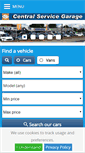 Mobile Screenshot of centralservicegarage.co.uk